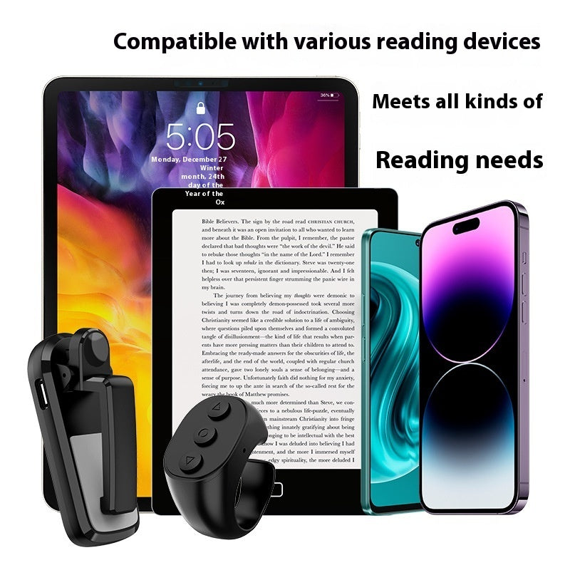 Smart Wireless Age-Turner For Multiple Reading Devices