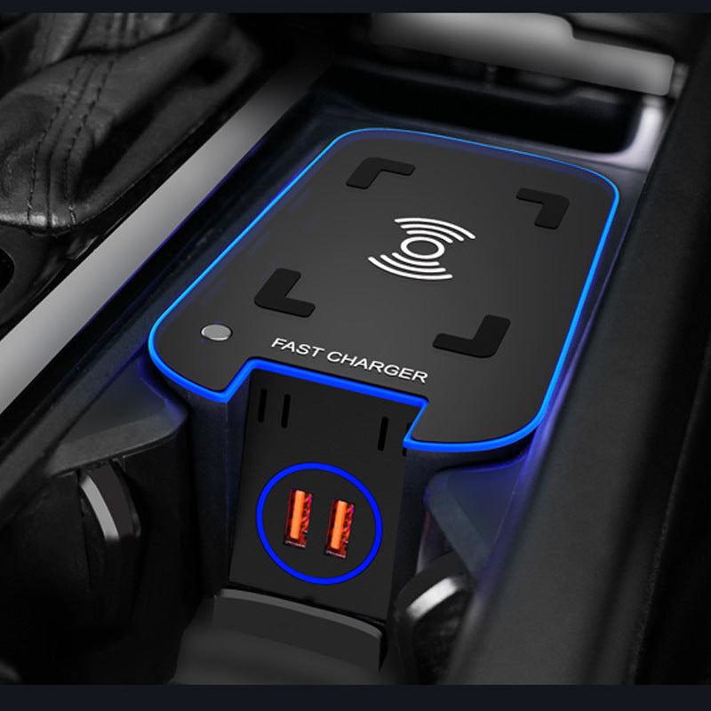 15W Wireless Car Battery Charger S90 Xc60 Xc90 V90 Qc3.0 Quick Charge Plate Car Accessories