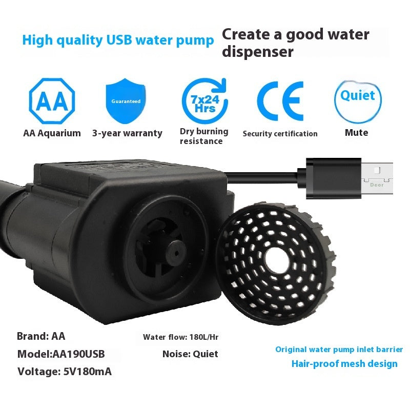 Smart Device Cat Automatic Water Dispenser Mute