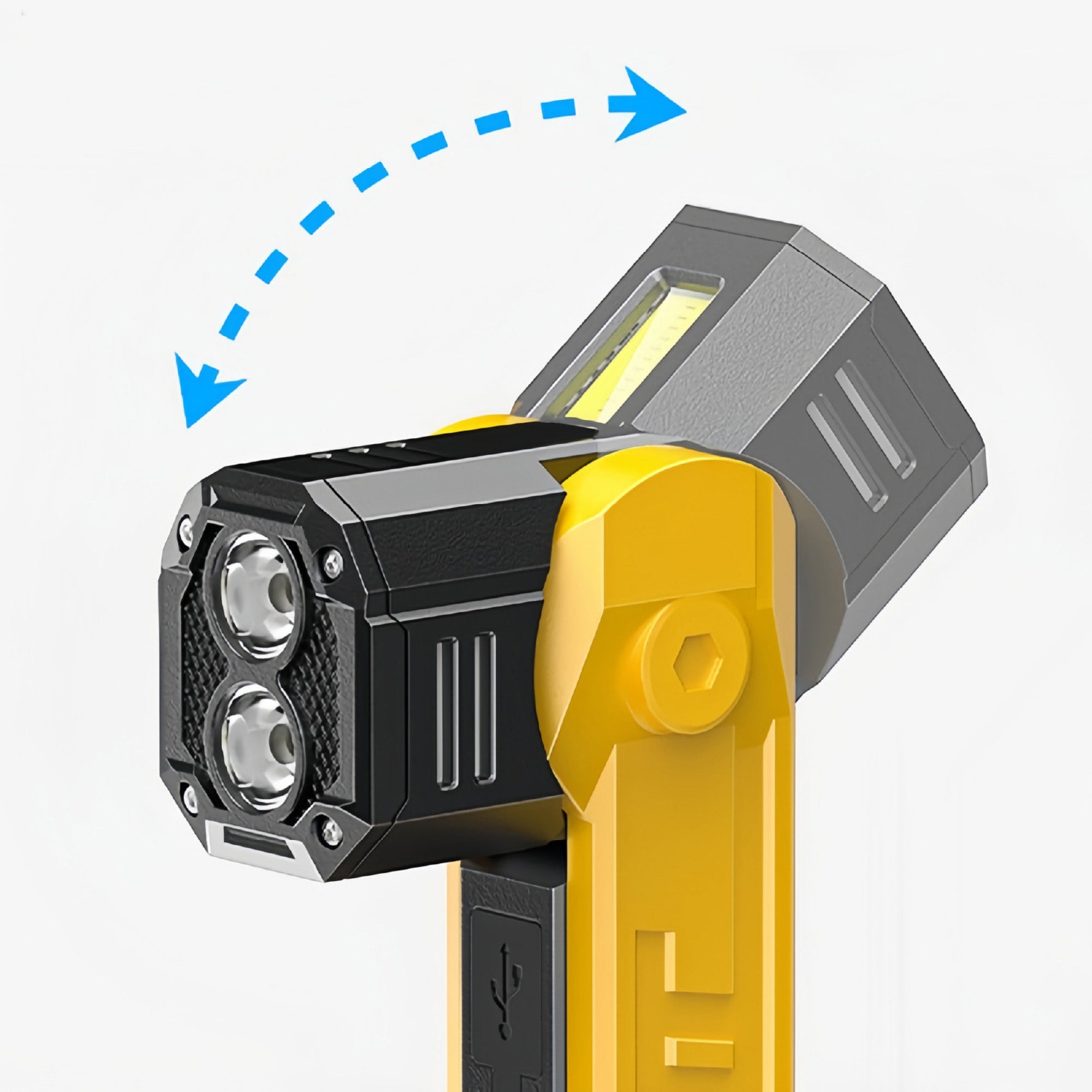 2 in1 Ultra Bright Flashlight & LED Fast Charging Power Bank