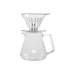 TIMEMORE Crystal Eye Brewer Set PCTG Dripper 02