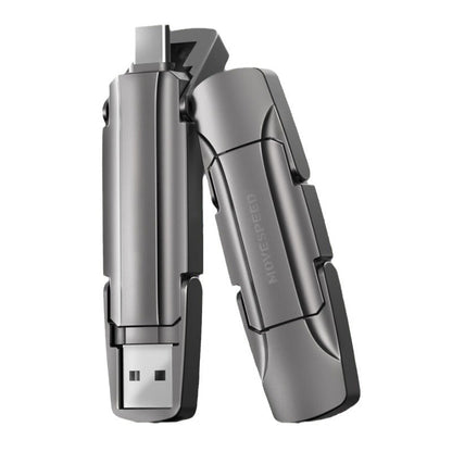 Dual-Type-C Port Solid-State USB Flash Drive For Phones And Computers