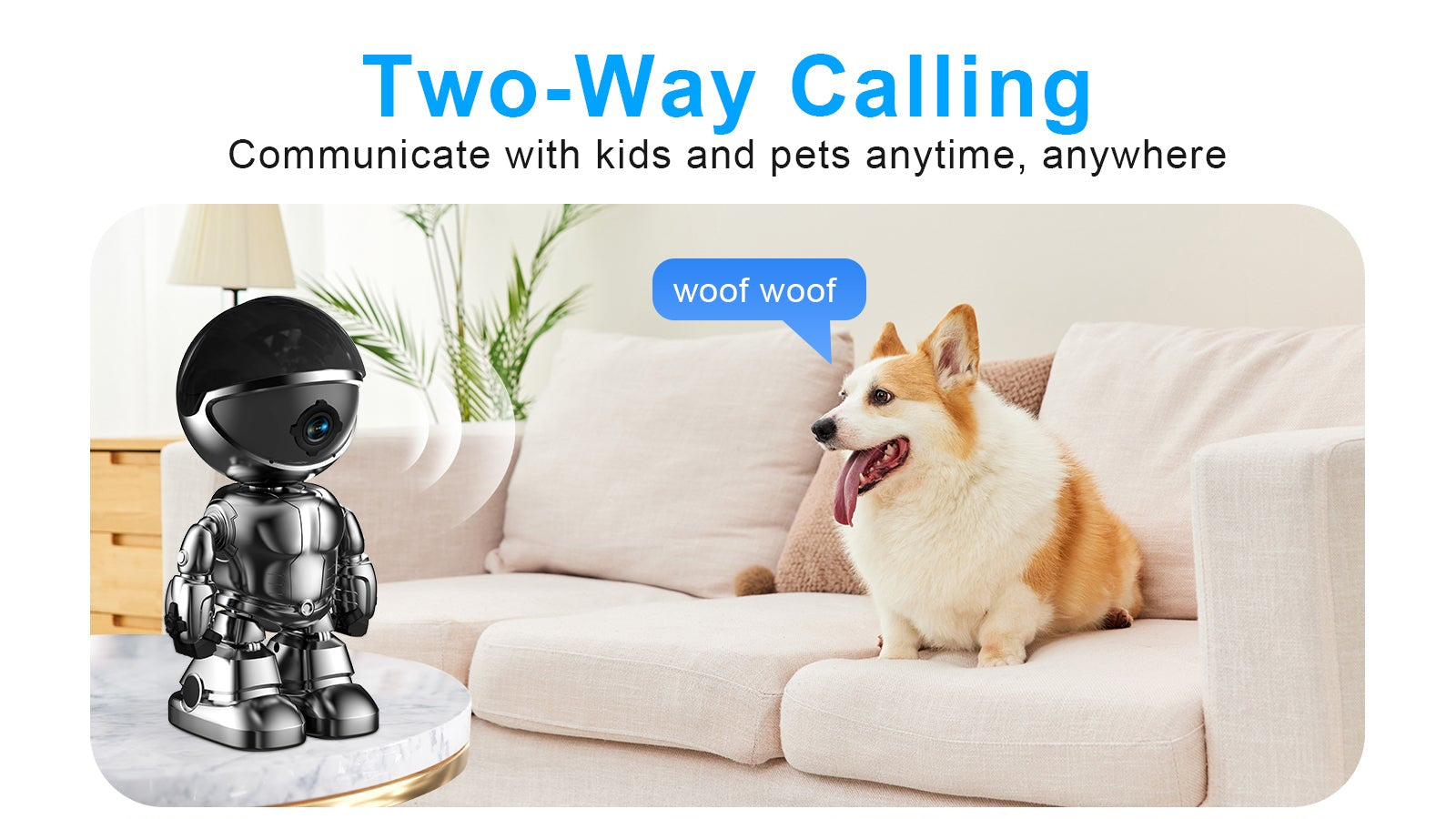 Smart Robot Camera 3MP IP Camera WIFI Robert Network CCTV HD Baby Monitor Remote Control Home Security Camera