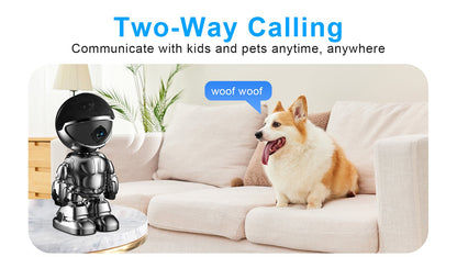 Smart Robot Camera 3MP IP Camera WIFI Robert Network CCTV HD Baby Monitor Remote Control Home Security Camera