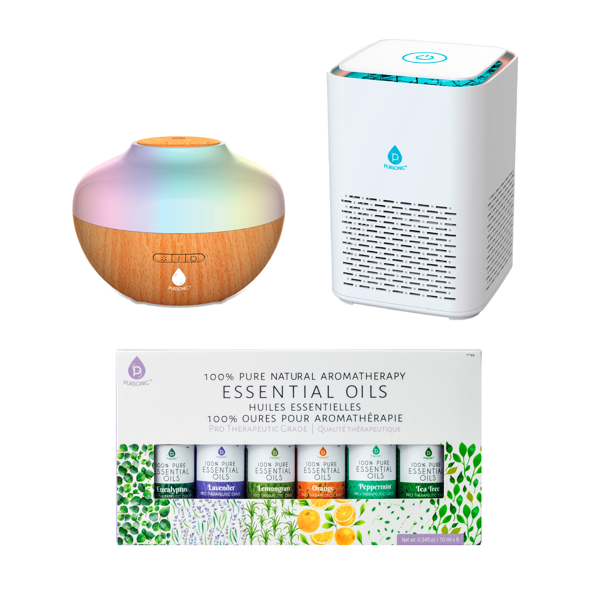 Pursonic Ultimate Wellness Bundle Air Purifier
