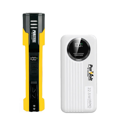 2 in1 Ultra Bright Flashlight &amp; LED Fast Charging Power Bank