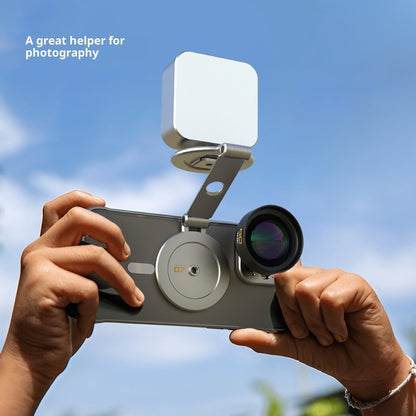 Professional Photography Cold Shoe-Port Accessories Mobile Phone Double Magnetic Bracket